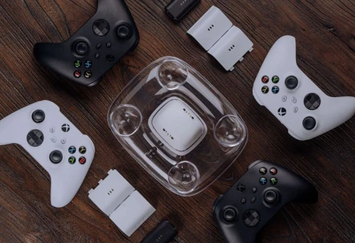 Station De Charge double pour manette XBOX 8BITDO ORIGINAL fournie avec deux batterie original