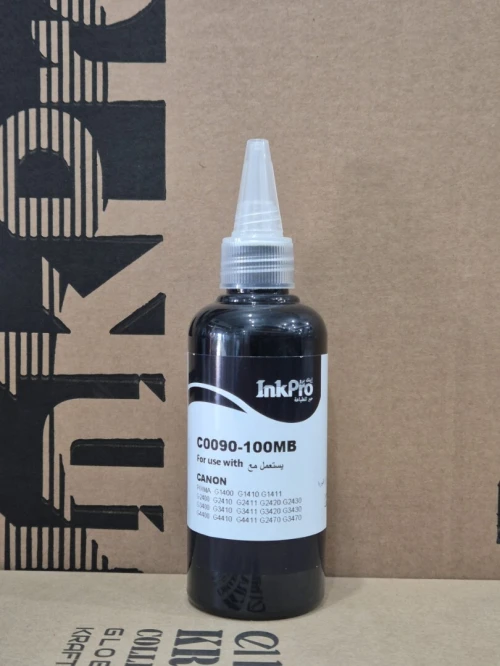 Bouteilles d'encre NOIR Inkpro 100ml C0090 [Pigment] Canon (noir pigment)