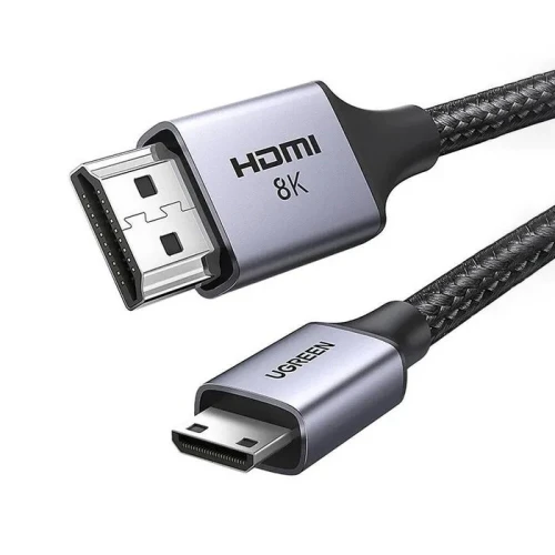 Cable Mini HDMI to HDMI [8K] 2m UGREEN Original REF: HD163 [P/N: 15515]