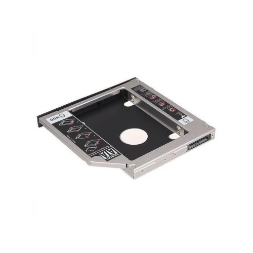 Adaptateur Rack Caddy Pour 2Eme Disque SATA 2.5'' disponible on 12.7mm fat et 9.5mm slim