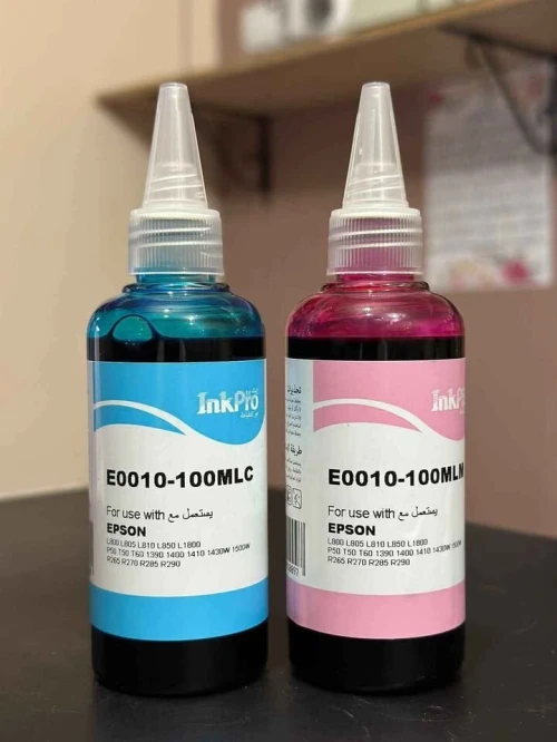 Jeux de 2 bouteilles d'encre Light Inkpro 100ml E0010 [DAY] Epson | Très Haute Qualité