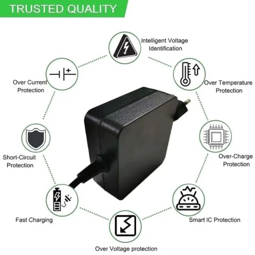 Chargeur LAPTOP Ordinateur portable alimentation USB-C Type-c 65W 20V 3.25A Universelle