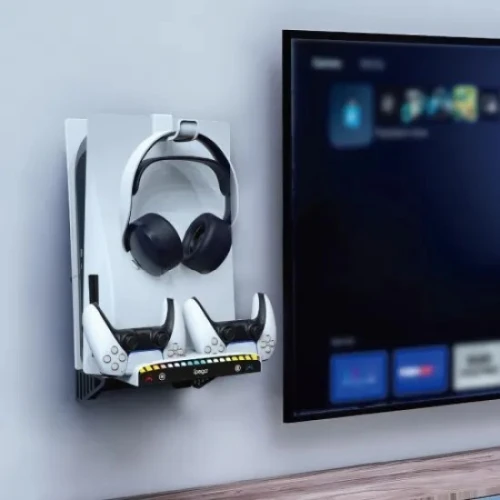 Support MURAL pour PS5 (Refroidisseur / Rangement /Chargeur) IPEGA PG-p5s011