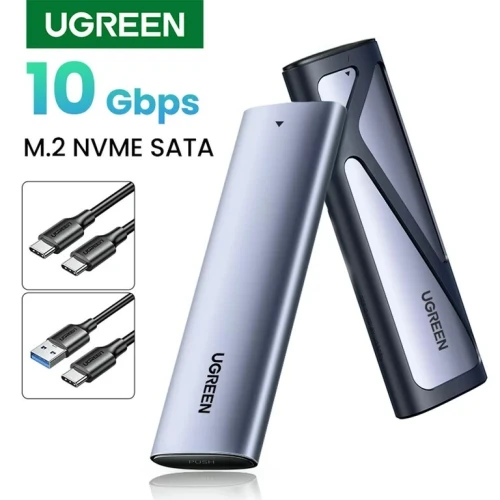 Rack M.2 SATA / NVMe UGREEN Original REF:CM400 [P/N: 90264] fourni avec antichoc et patte thermique 