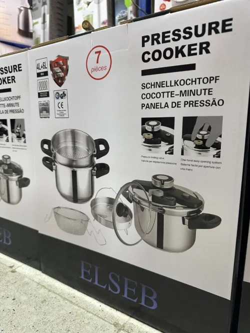 Cocotte ELSEB 4 Litres + 6 Litres / 7 pièces