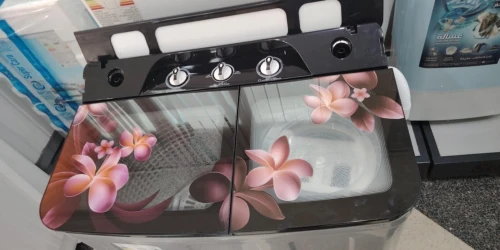 Machine à laver super Cara sabiola 11kg inox 3D twins