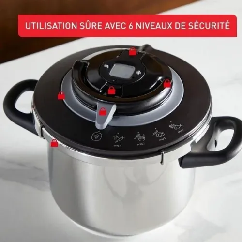 Cocotte minute INOX Clipso + Chef SEB 4.5L / 6L / 8L / 10L 