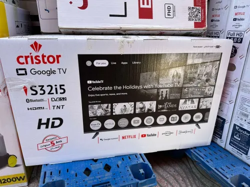 Télévision CRISTOR 32" HD Google TV