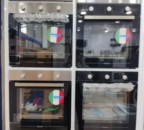 Four encastrable Candy ventilé catalyseur noir glass