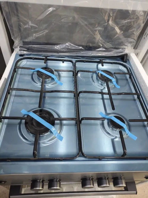 Cuisinière BLEU MONDE Inox 4 Feux 