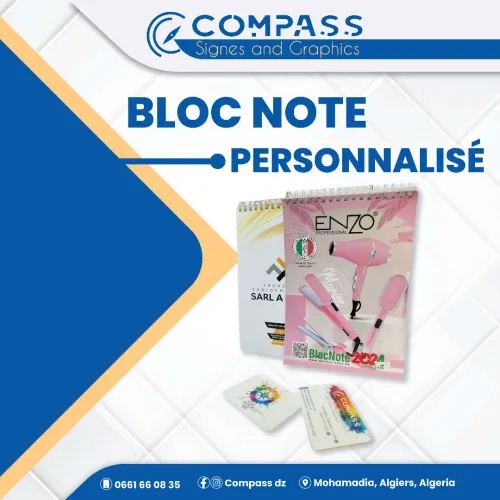 Agendas, notebooks & blocs-notes personnalisés -