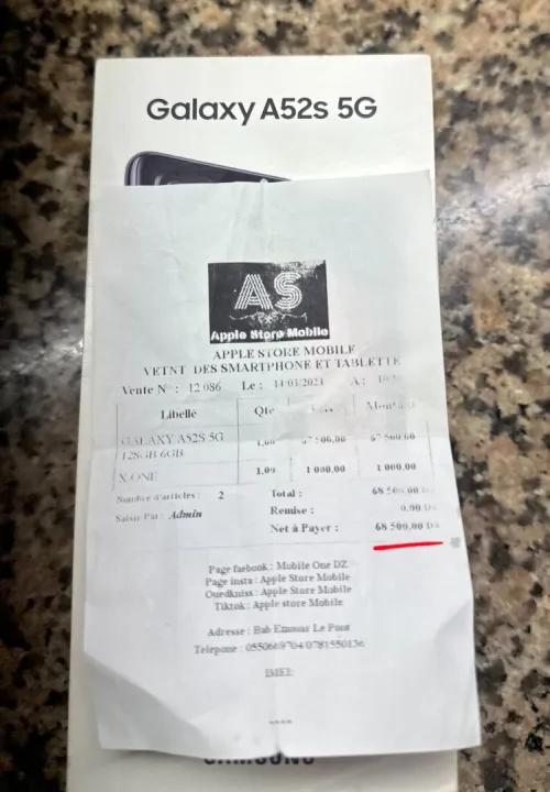 Samsung A52S