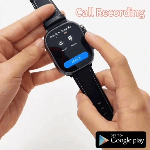 ساعة ذكية قوية في المواصفات بنظام الأندرويد وكاميرا أمامية وشبكات الجيل الخامس والويفي وال GPS مع شاحن أصلي
