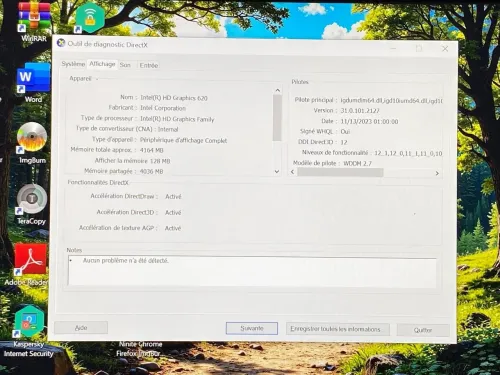 DELL LATITUDE 5580 / INTEL I5 7EME / 8 G / 256 / 15.6 FHD
