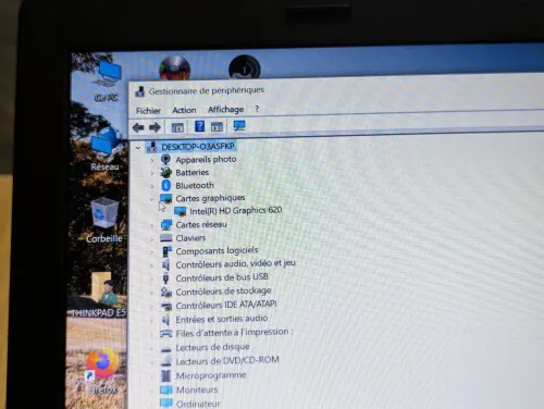 LENOVO THINKPAD E570 / I5 7EME / 8G /256 SSD /15.6 FHD +CARTABLE