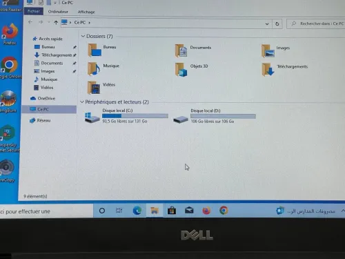 DELL LATITUDE 5580 / INTEL I5 7EME / 8 G / 256 / 15.6 FHD