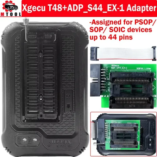 XGecu T48 Programmateur Universel + SOP44 EX1 Spécial Réparation Automobile