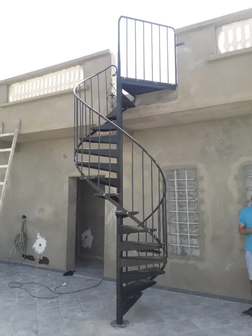 escalier metalique 