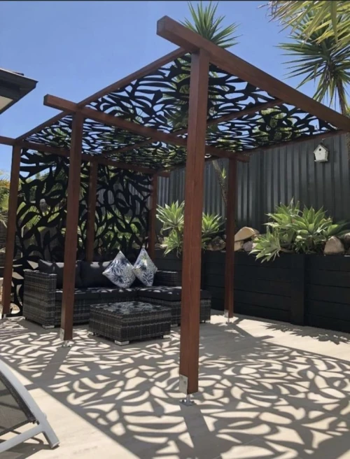 Fabrications tout type veranda tinda pergolas 