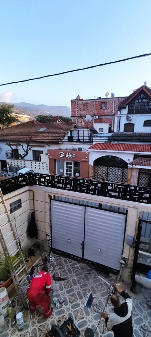 Garde de corps rampes d'escaliers cloture métallique 