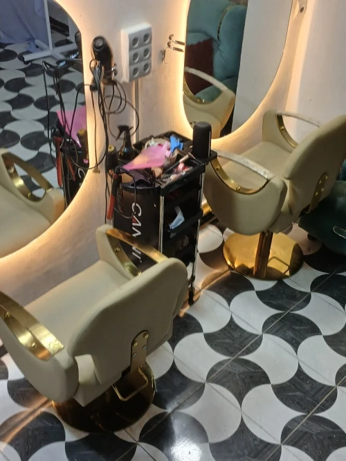 Chaise de salon coiffure 