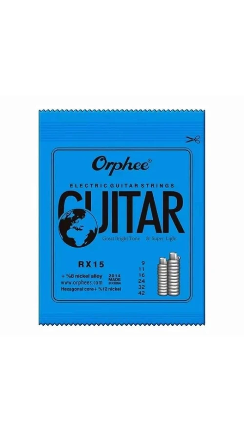 DISPONIBLE DES CORDES DE GUITARE ÉLECTRIQUE 9/42