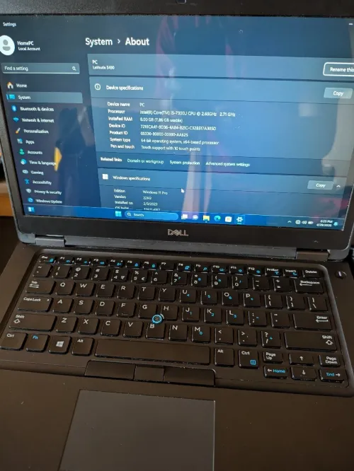 Dell Latitude 5490 Tactile - i5 7ème Gén - çaba Nqi bzaf