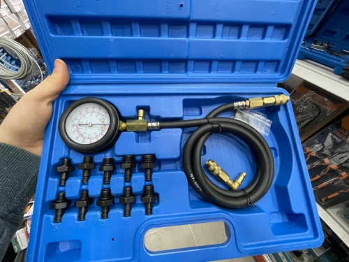 Kit De Testeur De Pression D'huile 12 pièces