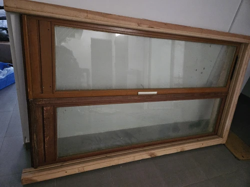 Porte de salon et fenetre double vitrage