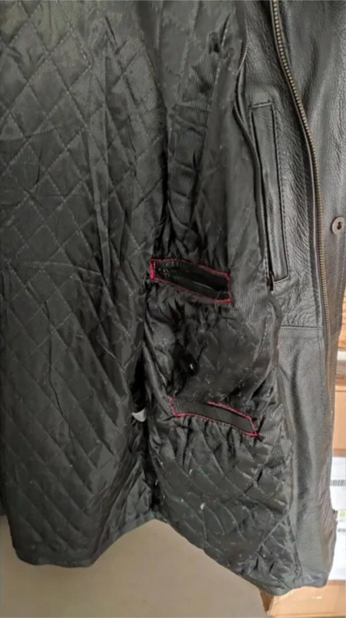 Manteau en cuir d'agneau Emmanuelle Khanh