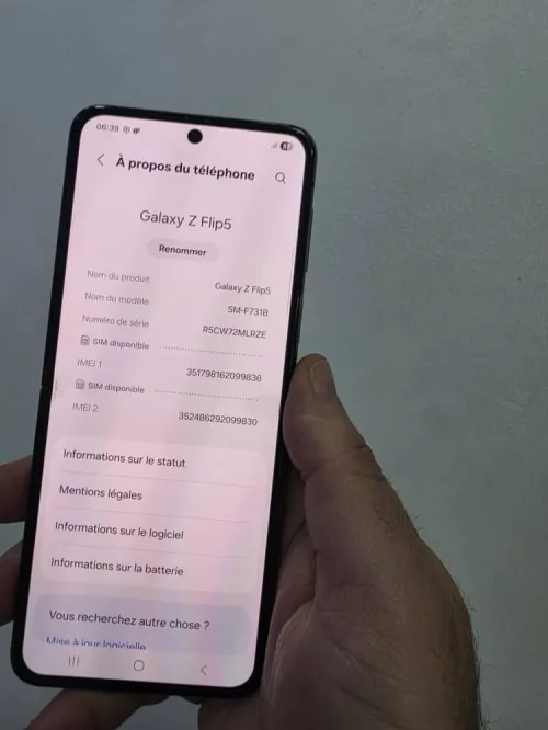 Samsung Galxy Z flip5