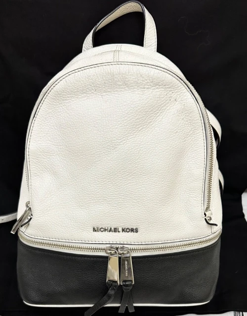 Sac à dos Michael Kors (Original) Rhea cuir galet