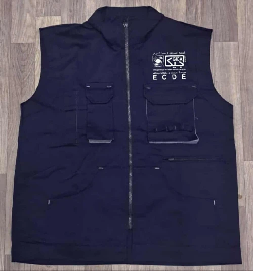 Gilet de travail personnalisé