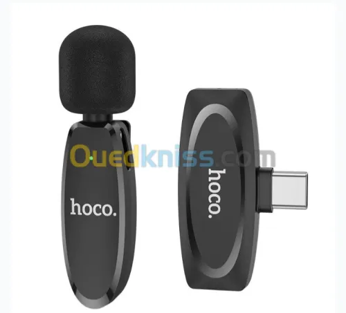 Hoco L15 Microphone Cravate Sans fil Type-C 