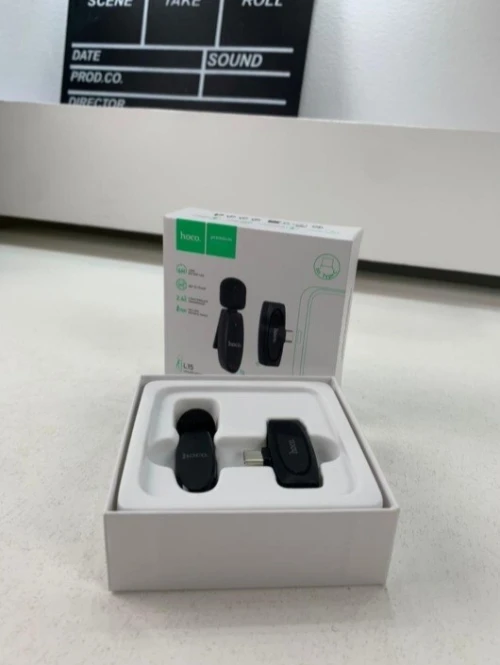 Hoco L15 Microphone Cravate Sans fil Type-C 