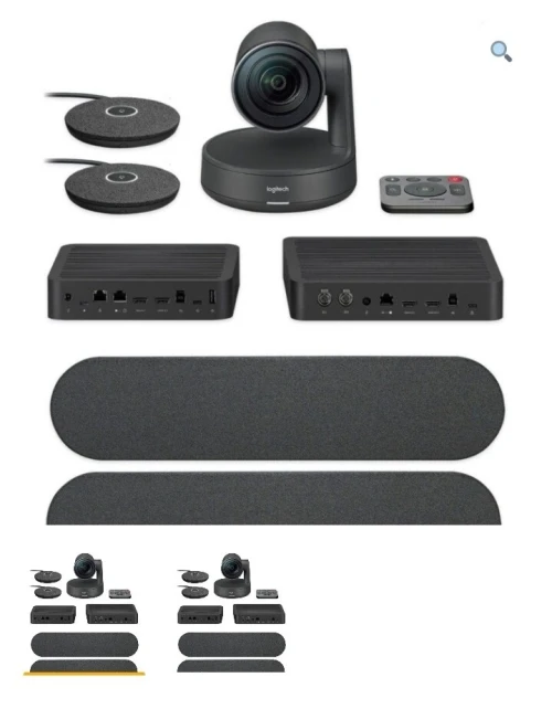 LOGITECH RALLY PLUS  KIT DE CONFÉRENCE CAMERA SYSTEM  4K UHD