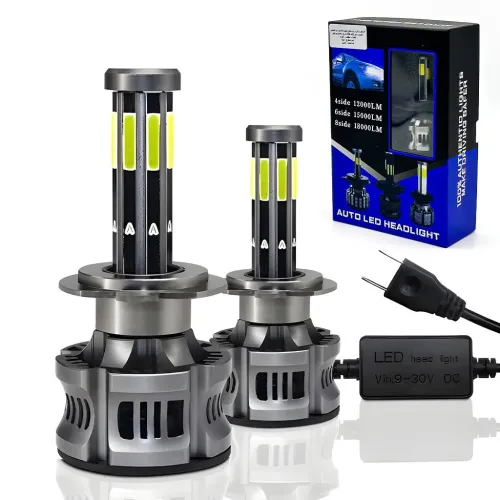KIT Lamp de phare Kit Lampe de phare H1 LED 6 Directions 6000K - مصابيح إضاءة أمامية للسيارات