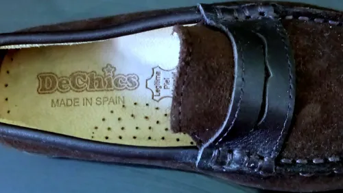 Mocassin luxe espagnol