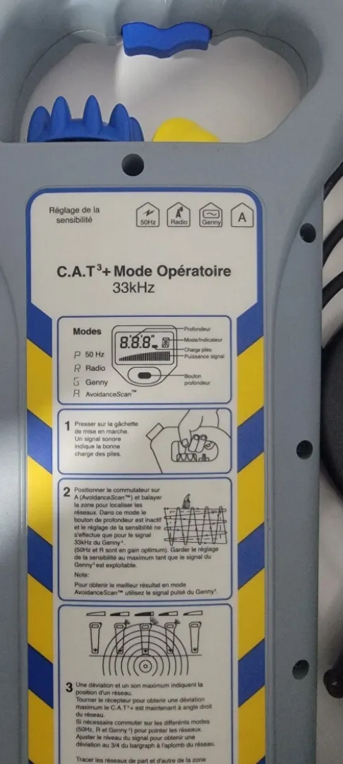 SPX radiodetection cat3+ et Genny 3