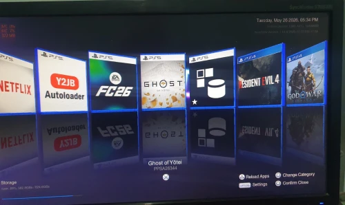 Ps5 fat flaché