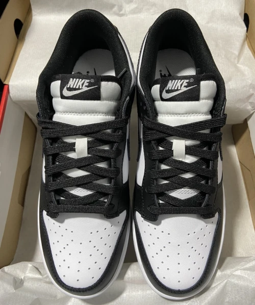 Basquettes Dunk Panda noir et blanc
