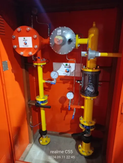 Poste gaz