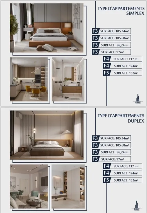 Vente Appartement F3 F4 F5 Alger Cheraga
