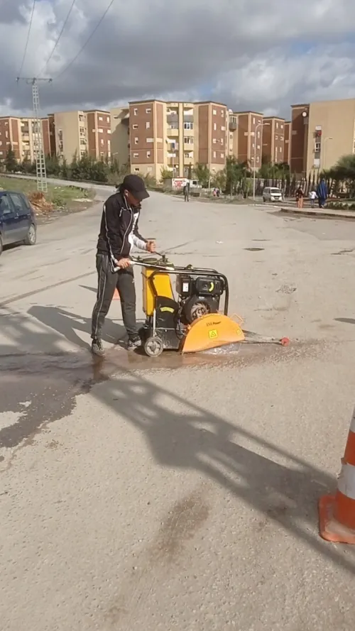 Travaux de découpage béton, bitum, assainissement