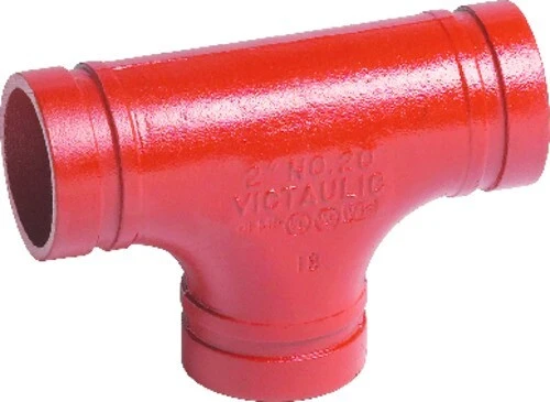 TUBE REVETU ROUGE ET ACCESSOIR RAINURE 