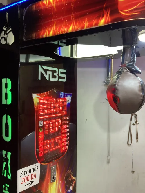 Machine de boxe