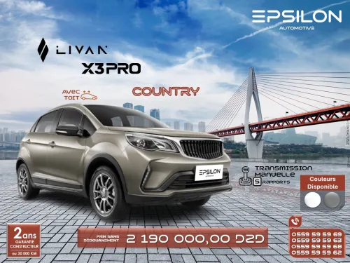 Livan X3 Pro  2025 COUNTRY MT Avec Toit