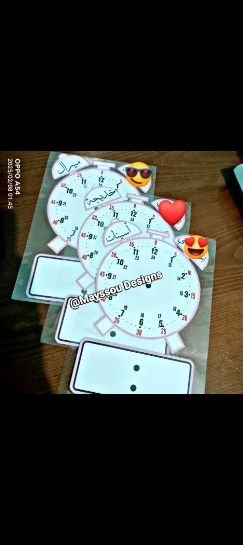 Designs stickers conception 