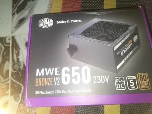 PSU Cooler Master MWE 650 Bronze V2 650w 80+ Bronze Certified