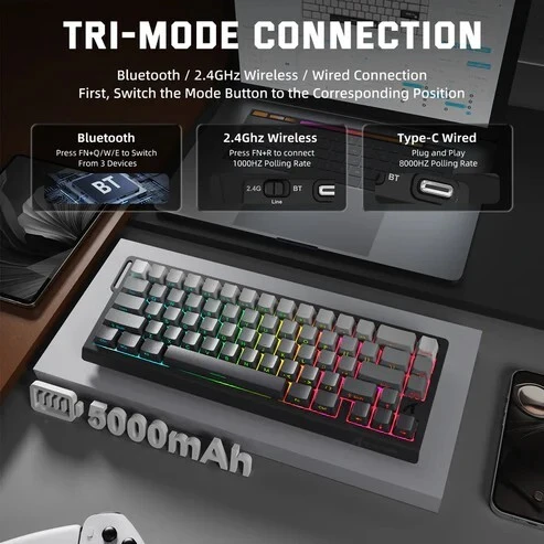 ATTACK SHARK X68PRO HE Wireless